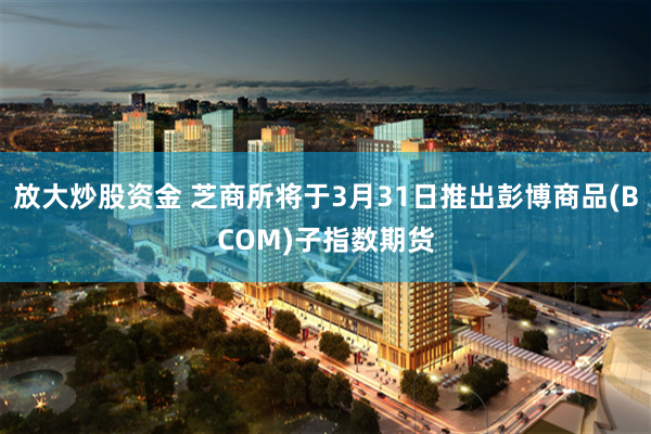 放大炒股资金 芝商所将于3月31日推出彭博商品(BCOM)子指数期货