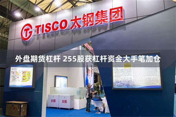 外盘期货杠杆 255股获杠杆资金大手笔加仓